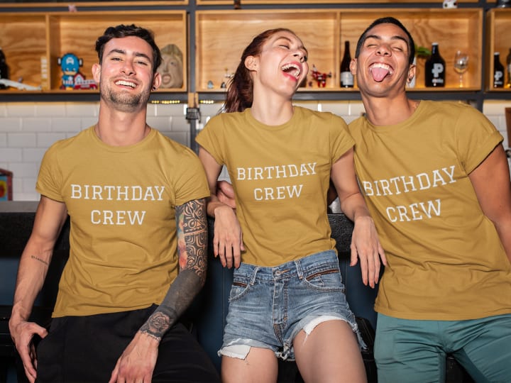 Custom Birthday Party T Shirts TeamShirts